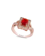 Le Vian 14K Rose Gold 1.41 ct. tw. Diamond & Opal Ring