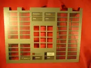 Lucent Avaya Definity 7444-MC plastic designation strip cover tan/brown