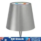 _ LED Table Lamp Rechargeable Warm Light & RGB Pridola Bottle Lamp Touch Dimmabl