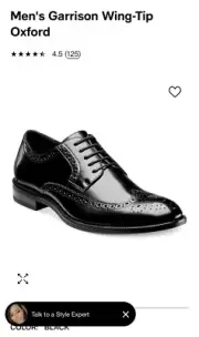 Stacy Adams Garrison New Size 10.5 Made In