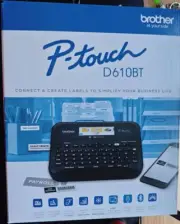 Brother PT-D610BT Business Professional Connected Label Maker With Bluetooth