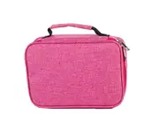 High Capacity Zipper Pens Pencil Case- Multi-Functional Stationery Pencil Pouch 72 Slots Colored Portable Pencil Case Bags