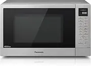 Panasonic NN-ST48KSBPQ Solo Inverter Microwave Oven with Turntable with 25 Programmes and a Junior Menu, 1000 W, 32 L - Silver