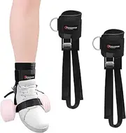 XonyiCos Adjustable Dumbbell Ankle Strap-Cable Kickback Ankle Strap.Leg Weights with Adjustable Weight for Women,Men and Kids.Free Weights for Many Exercises Including: Hamstring Curls,Reverse