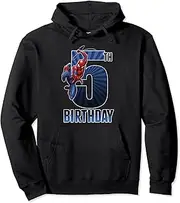 [Marvel] Spider-Man Swinging 5th Birthday Hoodie