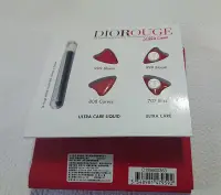 在飛比找Yahoo!奇摩拍賣優惠-全新Dior 迪奧超惹火精萃唇膏+超惹火絲絨唇露 口紅卡