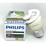 PHILIPS 飛利浦 MASTER TORNADO 螺旋省電燈泡 專業級 T2 省電燈泡 5W 2700K 6500K