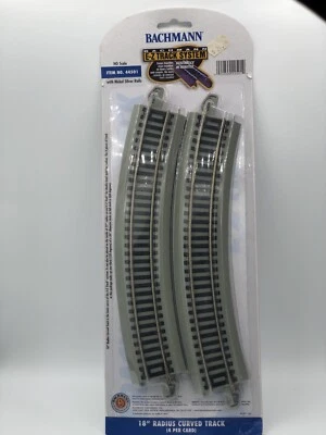 Bachmann 18" Radius Covered Track, 4 pcs, HO Scale, #BAC44501