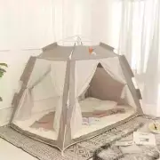 2 Second Fully Automatic Quick Open Children's Winter Bed Tent Indoor Household