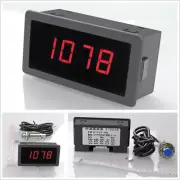 4 Digital LED Tachometer RPM Speed Meter 10-9999RPM＋Hall Proximity Switch