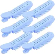 Healeved Hair Root Curlers Set 6pcs Styling Rollers Clips Natural Curling Iron Shaper for Home and Travel