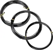 COSMOS 3 Sizes 16.4 Ft Long Aluminum Garden Plant Bonsai Training Wire Plant Twist Tie - 1.0mm 1.5mm 2.0mm