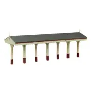 Bachmann 44-0188B OO Gauge SDJR Wooden Canopy Chocolate and Cream