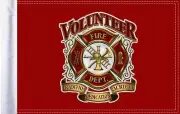 Pro Pad 10" X 15" Fire Department Flag (FLG-VFD15)