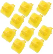Luxshiny 10pcs Hood Prop Rod Clamp Practical Engine Hood Support Clip Car Hood Support Rod Holder Auto Hood Prop Struts Clamp Engine Hood Retainer Clip Compatible for /