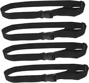 Gatuida 4pcs Adjustable Luggage Straps High Durability Tie Down Straps with Buckle Fastening for Secure Packing for Travel Camping Hiking and Outdoor Activities