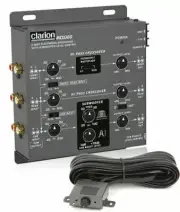 CLARION MCD360 3-WAY 6-CHANNEL INPUT ELECTRONIC CROSSOVER W/ 5-VOLT RCA OUTPUTS