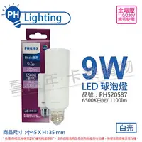 在飛比找樂天市場購物網優惠-PHILIPS飛利浦 LED 球泡燈 Stick 9W 65