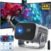 4K Android 11 5G WiFi Projector 12000 Lumens Bluetooth HDMI Home Theater Cinema