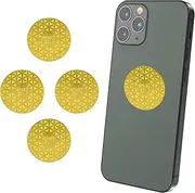 4PCs E|M|F Protection Stickers for Smart Cell Phones/Tablets/Laptops..., Effectively Block 99% of All Electric-Devices Harmful Pollution, Anti|Radiation Protective Shield-er Stickers Suite