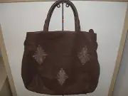 ITALIAN LEATHER HANDBAG EARTH COLOR BY COCCINELLE NEW WITH TAGS