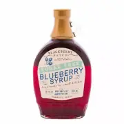 Blackberry Patch, Syrup Wild Blueberry No Sugar Added, 12 Ounce