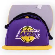 New Era Los Angeles Lakers Classic OG 59FIFTY Fitted Hat Cap Purple Gold 7 1/4
