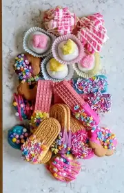 Gourmet Easter Basket Treat Boxes! Chocolate Covered Cookies, Truffles, & More!