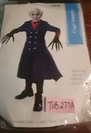 Halloween Crypt Vampire Costume Size L 10-12 New Costume