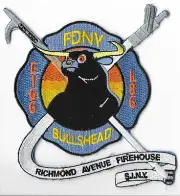New York Fire Department (FDNY) Engine 166/Ladder 86 Patch V1