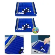 Reversi Strategy Board Game Portable Brain Game for Kids Children Adults
