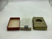 New Art Miniature Bridge Playing Cards. 10c Tax Stamp Gilt Edge 1935