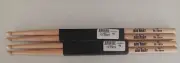 2 Pairs Vic Firth 5A Wood Tip Drumsticks American Classic USA Hickory NEW