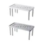Retractable Countertop Organizer Cupboard Stand Spice Storage Rack Pantry Shelf
