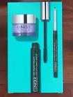 Clinique High Impact Favourites Set - Mascara, Eyeliner, Cleansing Balm - NIB