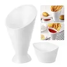 Dessert Trays French Fry Holder 2 in 1 Snack Cup Durable Dipping Cup Home