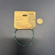 Natural Blue Apatite Dainty Bracelet Healing Crystal Bracelet Henna Shoppe