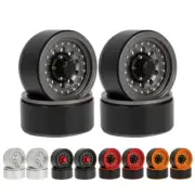 Aluminum 1.9 inch Beadlock Wheels&Wheel Cap for 1/10 RC Crawler TRX4 SCX10 RC4WD
