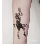 OK好物NBA科比衕款紀念24號KOBE手臂腿部胸部防水持久仿真紋身貼紙