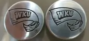 Lot of 2 Western Kentucky University Conchos with Screws