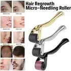 Derma Roller Microneedling Roller Hair Regrowth Beard Growth Anti Hair Loss