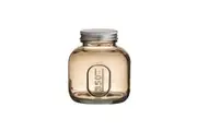Ladelle Eco Recycled Rustico Glass 350ml Storage Jar Bottle Container w Lid SMK