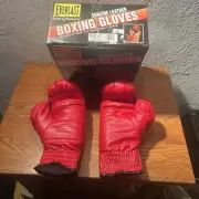 Everlast Boxing Pro Style Training Gloves - Red For Training, Sparring, or Bag