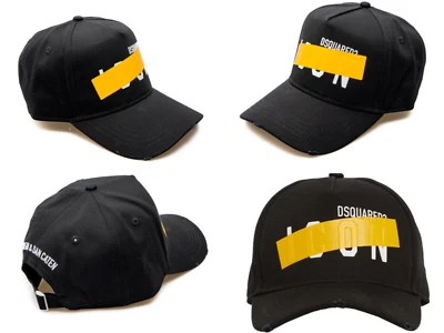 Dsquared2 Hidden Swipe Tape Icon Baseballcap Cap Baseball Hat
