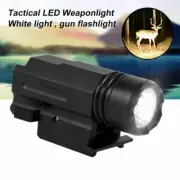 Super Bright Weapon Pistol Light Rifle Rail Gun Mount LED Flashlight For Hunting