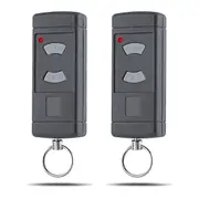 2-Pack Garage Door Manual Transmitter suitable for HSE2-40, HS4-40, HSM4-40, 40.685 MHz Garage Remot
