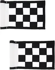 BESPORTBLE Pcs Golf Putting Flag Visual Aid for Pacing Nylon Training Flags for Golf Course Practice