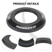 MTB Bike Headset Cap Aluminum Alloy Cover with Dustproof Rubber Sleeve
