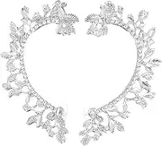 [SAFIGLE] Set of 2 Leaf Ear Clips Non-piercing Sterling Silver Earrings for Women