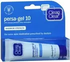 Clean & Clear Persa-Gel 10 Topical Acne Medication Maximum Strength 1 Oz 12 Pack